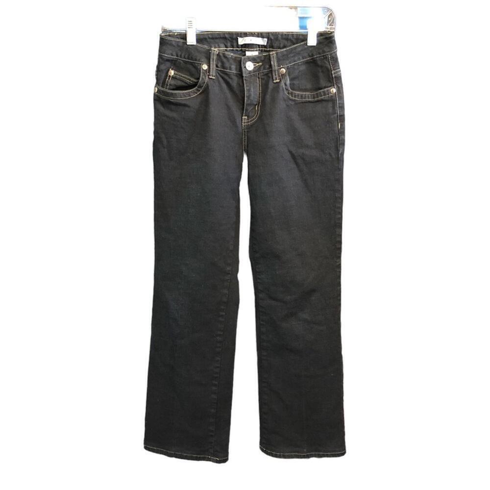 Cabi Women’s Bootcut Dark Wash Denim Jeans Size 4 9” Rise